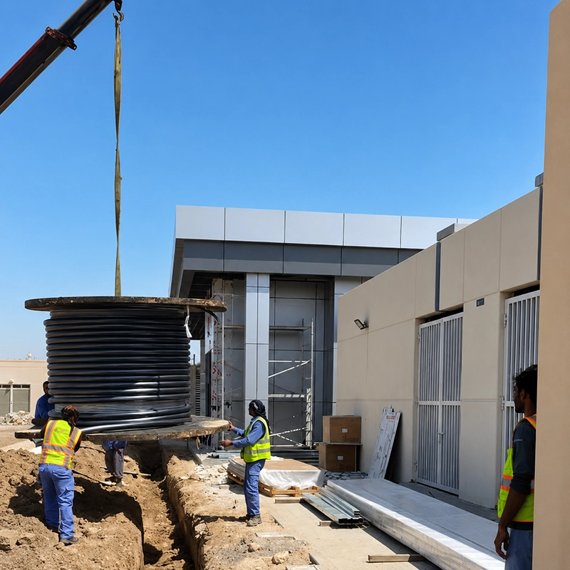 Ocean Golf electrical installation project image 01